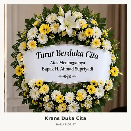 Krans Bunga Duka Muktisari